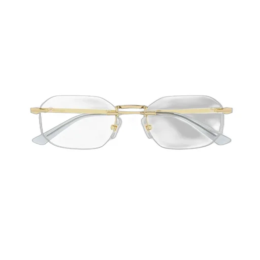 Montblanc Eyewear Geometric Frame Glasses