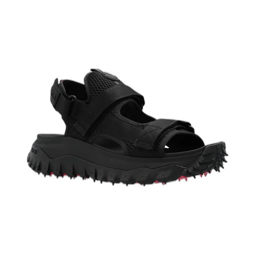 Moncler Trailgrip Round-Toe Sandals