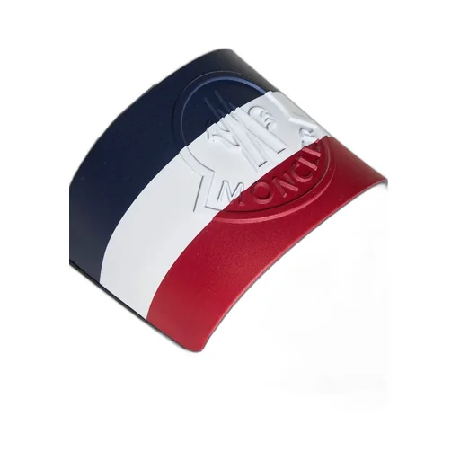 Moncler Logo Debossed Striped Slides