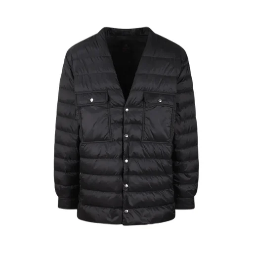 Moncler + Rick Owens V-Neck Padded Jacket