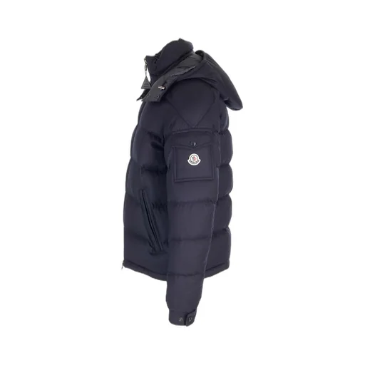 Moncler Hooded Zip-Up Padded Jacket
