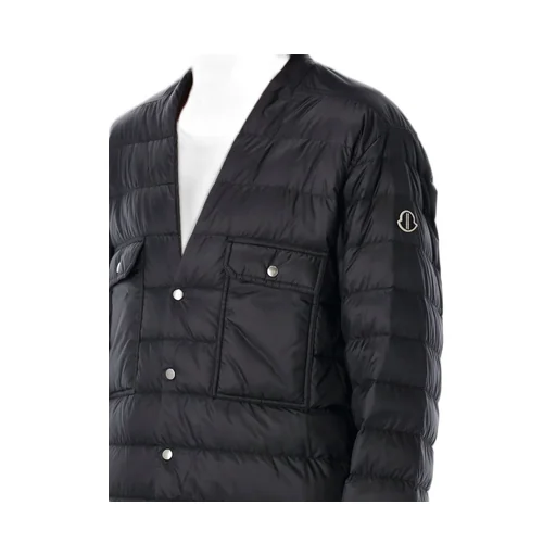 Moncler + Rick Owens V-Neck Padded Jacket