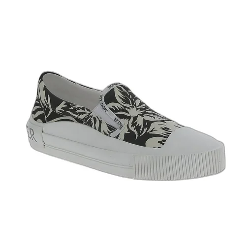 Moncler Floral Printed Slip-On Sneakers