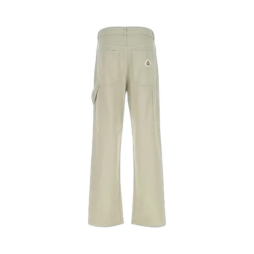 Moncler Logo Patch Straight-Leg Trousers