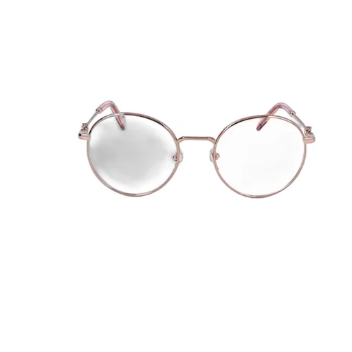Moncler Eyewear Oval Frame Glasses