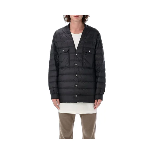 Moncler + Rick Owens V-Neck Padded Jacket