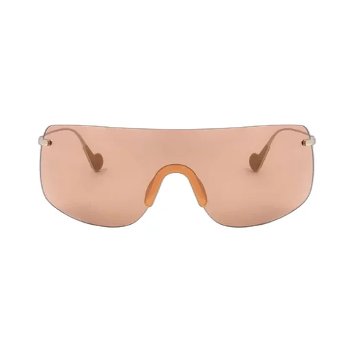 Moncler Eyewear Electra Shield Frame Rimless Sunglasses