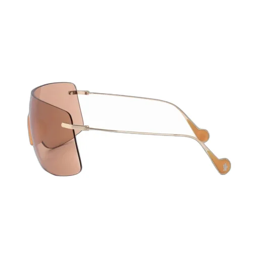 Moncler Eyewear Electra Shield Frame Rimless Sunglasses