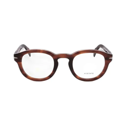 Eyewear By David Beckham Optical Oval Frame Full Rim Optical Glasses