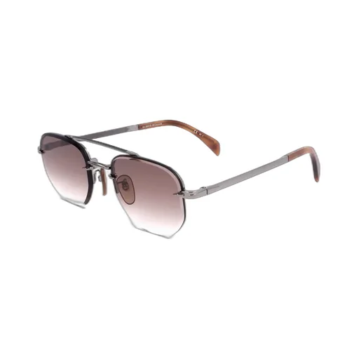 Eyewear By David Beckham Pilot Frame Full Rim Sunglasses