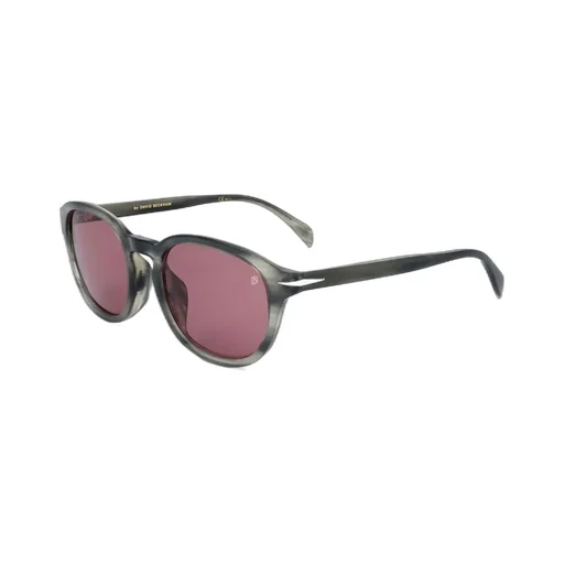 Eyewear By David Beckham Oval Frame Full Rim Sunglasses