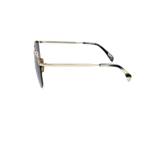Eyewear By David Beckham Square Frame Semi Rimless Sunglasses