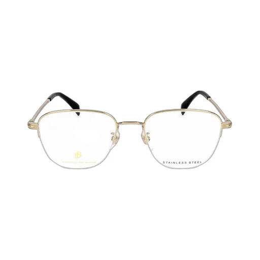 Eyewear By David Beckham Square Frame Semi Rimless Optical Glasses