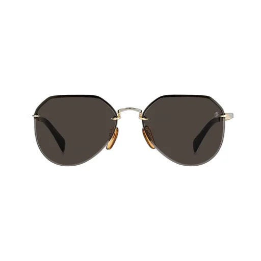 Eyewear By David Beckham Aviator Frame Sunglasses