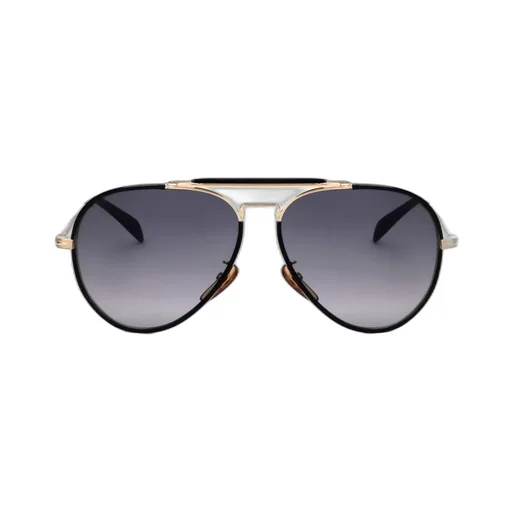 Eyewear By David Beckham Pilot Frame Full Rim Sunglasses