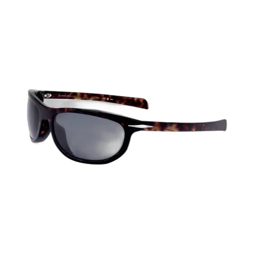 Eyewear By David Beckham Wrap-Around Full Rim Sunglasses
