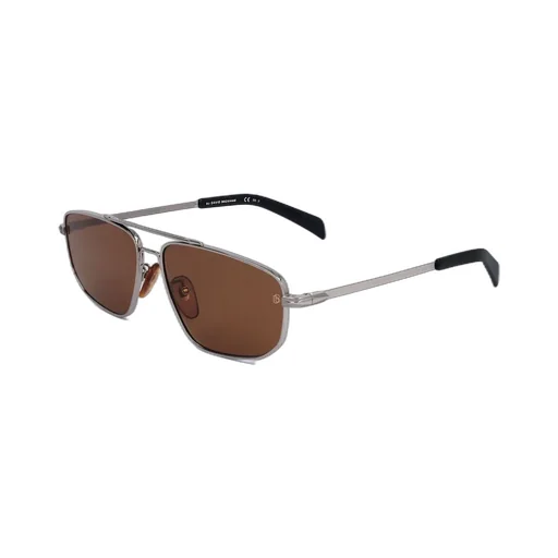 Eyewear By David Beckham Pilot Frame Full Rim Sunglasses