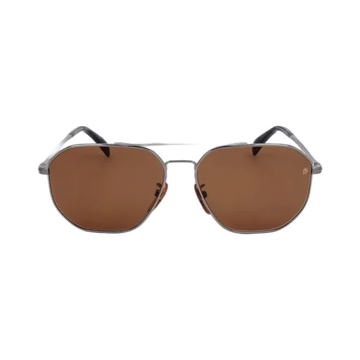Eyewear By David Beckham Pilot Frame Full Rim Sunglasses