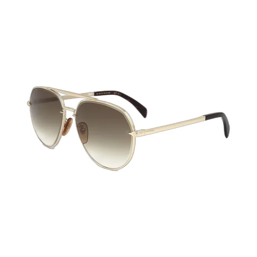 Eyewear By David Beckham Pilot Frame Full Rim Sunglasses