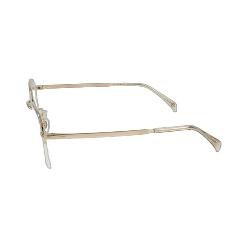 Eyewear By David Beckham Oval Frame Semi Rimless Optical Glasses
