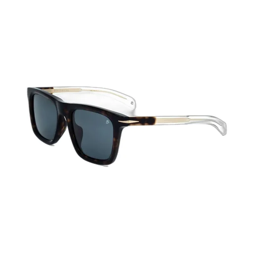 Eyewear By David Beckham Square Frame Full Rim Sunglasses