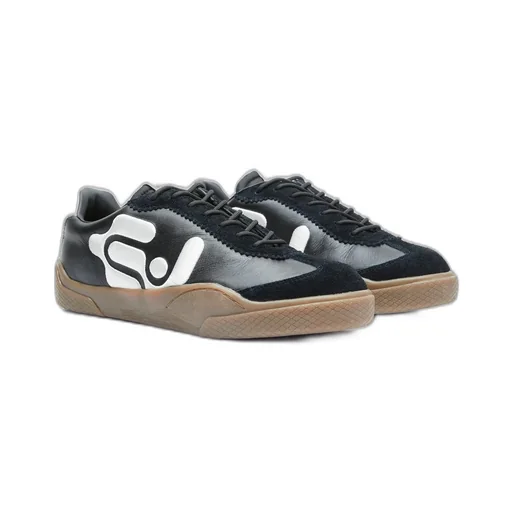 Eytys Santos Leather Lace-Up Sneakers