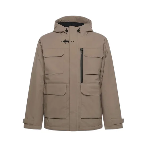 Fay Rope Pocketed Hooded Jacket