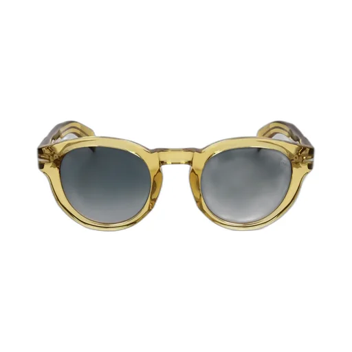 Eyewear By David Beckham Oval Frame Full Rim Sunglasses