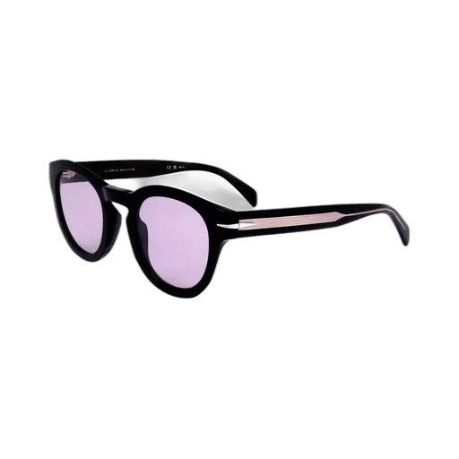 Eyewear By David Beckham Oval Frame Full Rim Sunglasses