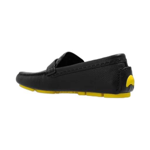 Fendi Ff Plaque Driving Loafers