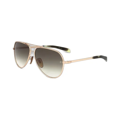 Eyewear By David Beckham Pilot Frame Full Rim Sunglasses