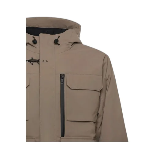 Fay Rope Pocketed Hooded Jacket