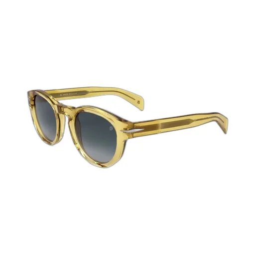 Eyewear By David Beckham Oval Frame Full Rim Sunglasses