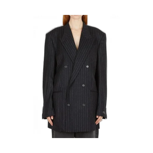 Eytys Double-Breasted Pinstripe Blazer