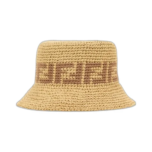 Fendi Ff Intarsia Bucket Hat