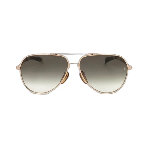 Eyewear By David Beckham Pilot Frame Full Rim Sunglasses