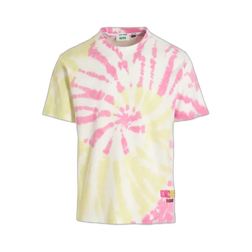 Gcds Logo Printed Tie-Dye Crewneck T-Shirt