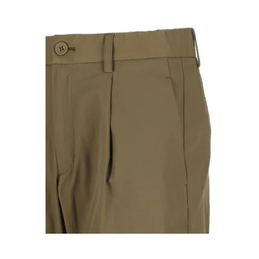 Herno Button Detailed Tapered Trousers
