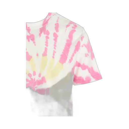 Gcds Logo Printed Tie-Dye Crewneck T-Shirt