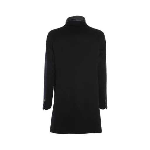 Herno Single-Breasted Layered Coat