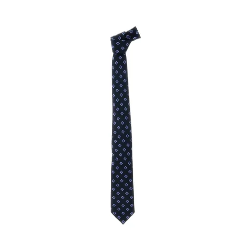 Giorgio Armani All Over Logo Printed Tie