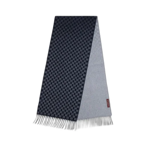Gucci Gg Fringed Scarf