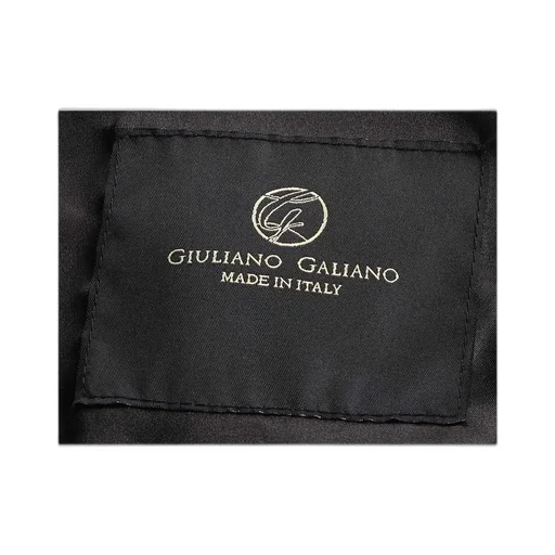 Giuliano Galiano Pushit Textured Biker Jacket