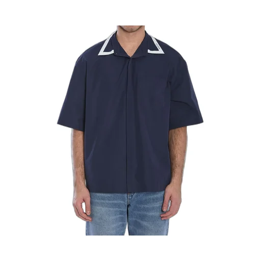 Gucci Collared Detailed Short-Sleeved Shirt