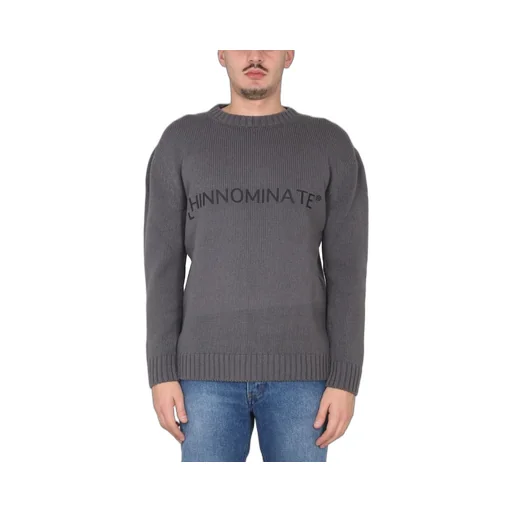 Hinnominate Logo Crew Neck Sweater