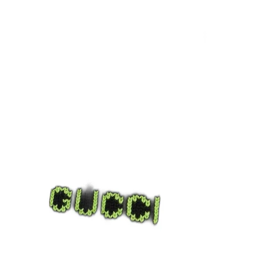 Gucci Embroidery Scarf