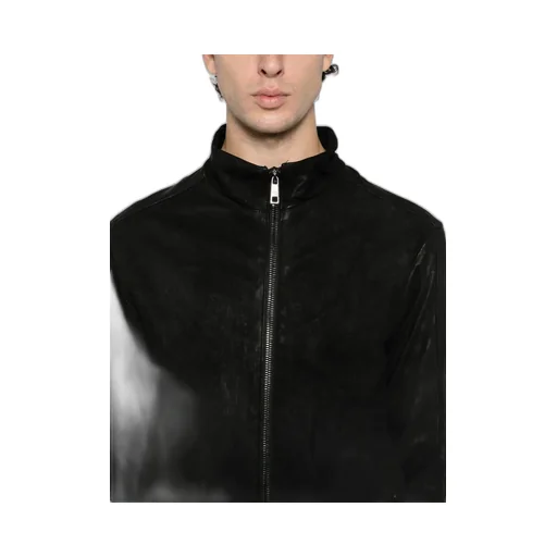 Giorgio Brato Zip-Up Leather Jacket