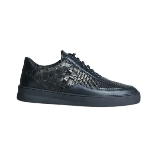 Filling Pieces Embossed Lace-Up Sneakers