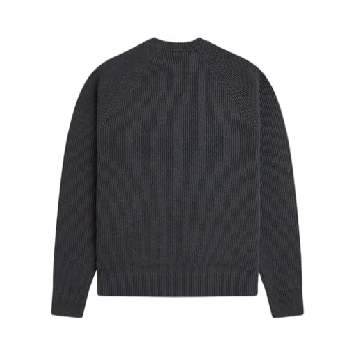 Fred Perry Logo Crew Neck Knitted Sweater