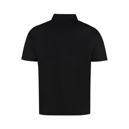 Herno Button Detailed Short-Sleeved Polo Shirt